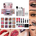 Full Makeup Kit Makeup Brush Set Lipstick Makeup Kit Waterproof Makeup Kit Professional Makeup Case Makeup Set Bundle Casual Makeup Kit Party Makeup Kit Makeup Brush Collection Makeup Kit for Events A